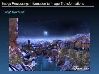 Image Processing: Information-to-Image Transformations Image Synthesis 