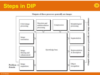 A. B. Shinde
Steps in DIP 11
 