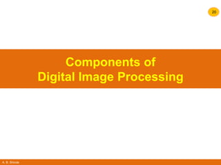 A. B. Shinde
20
Components of
Digital Image Processing
 