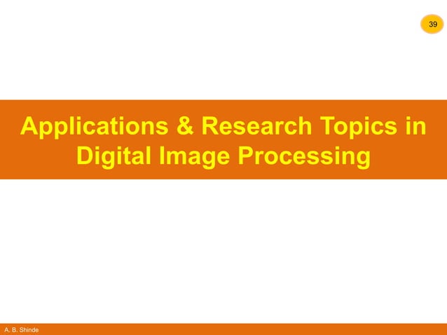 Image Processing Basics | PPSX