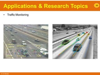 A. B. Shinde
Applications & Research Topics
• Traffic Monitoring
48
 
