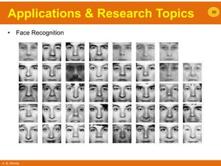 A. B. Shinde
Applications & Research Topics
• Face Recognition
50
 
