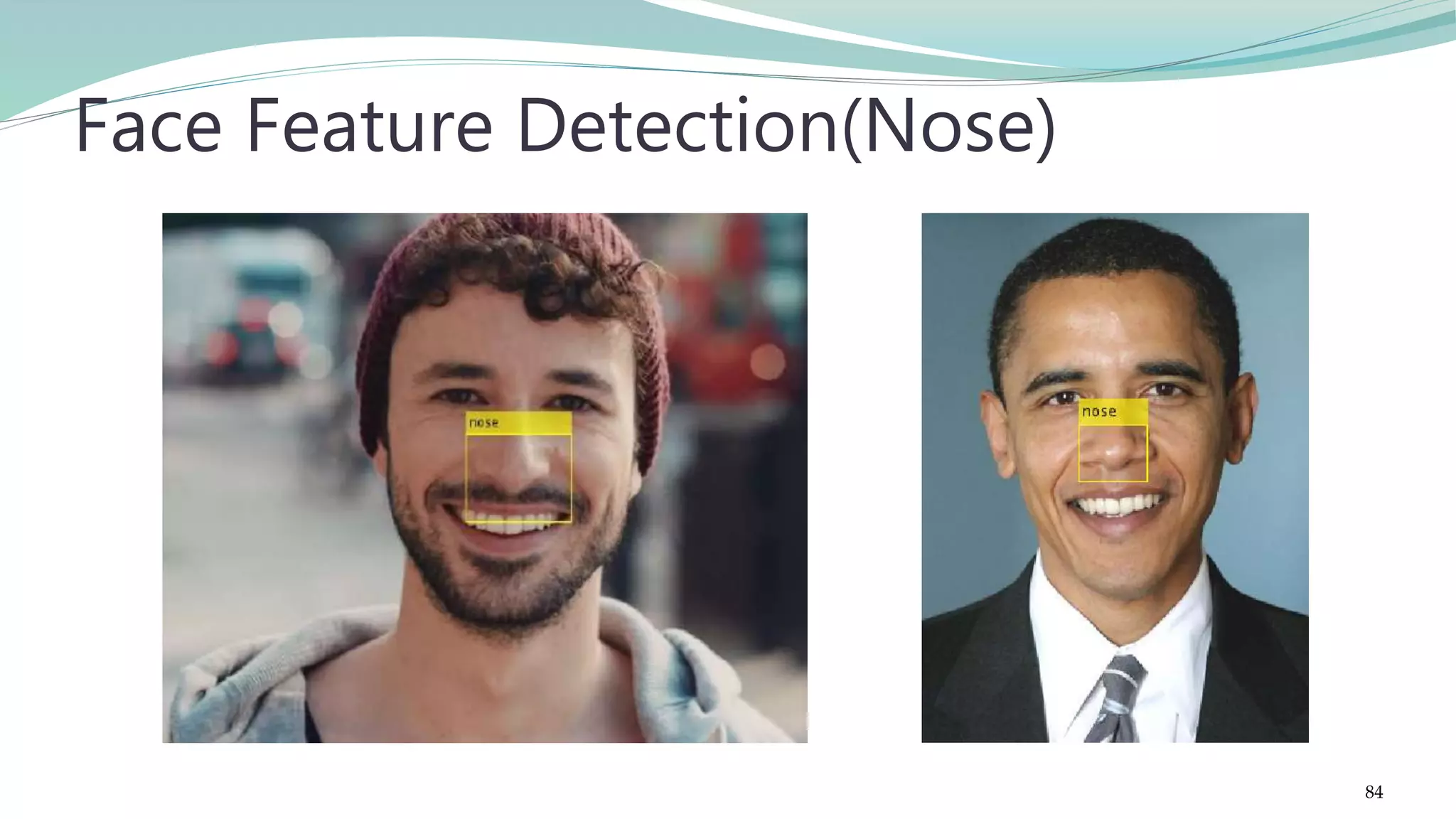 Face Feature Detection(Nose) 84 