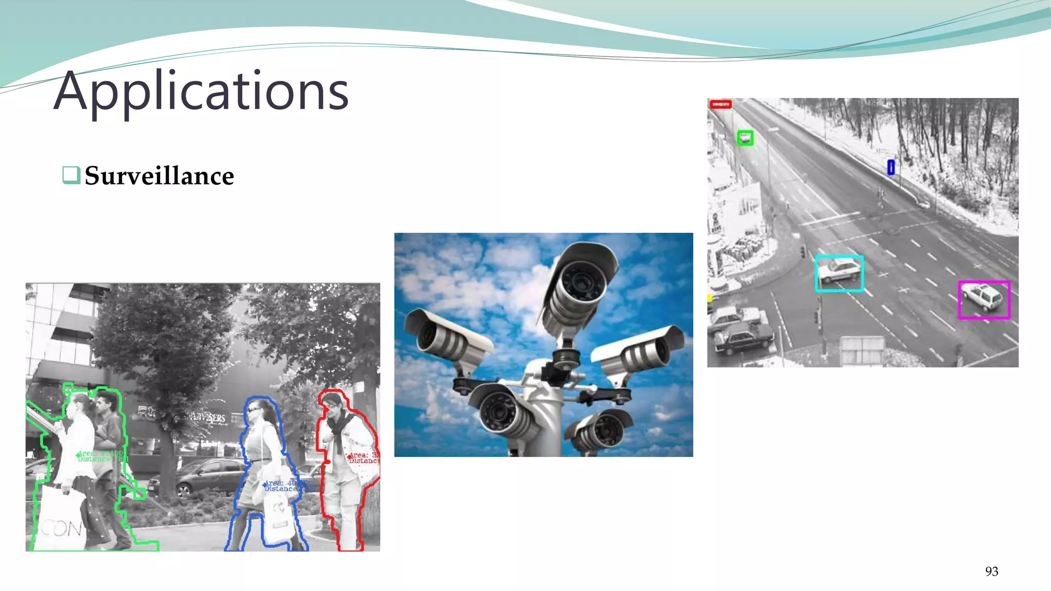 Surveillance Applications 93 