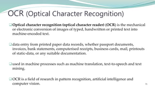 Fundamentals of Image Processing & Computer Vision with MATLAB | PPTX
