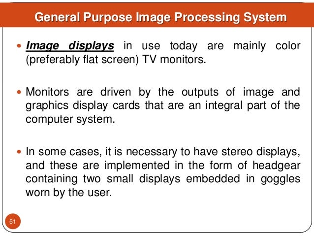 Image processing fundamentals