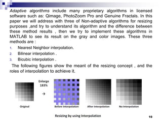 Image Interpolation Techniques with Optical and Digital Zoom Concepts ...