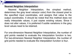 Image Interpolation Techniques with Optical and Digital Zoom Concepts ...
