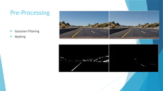 Pre-Processing
 Gaussian Filtering
 Masking
 