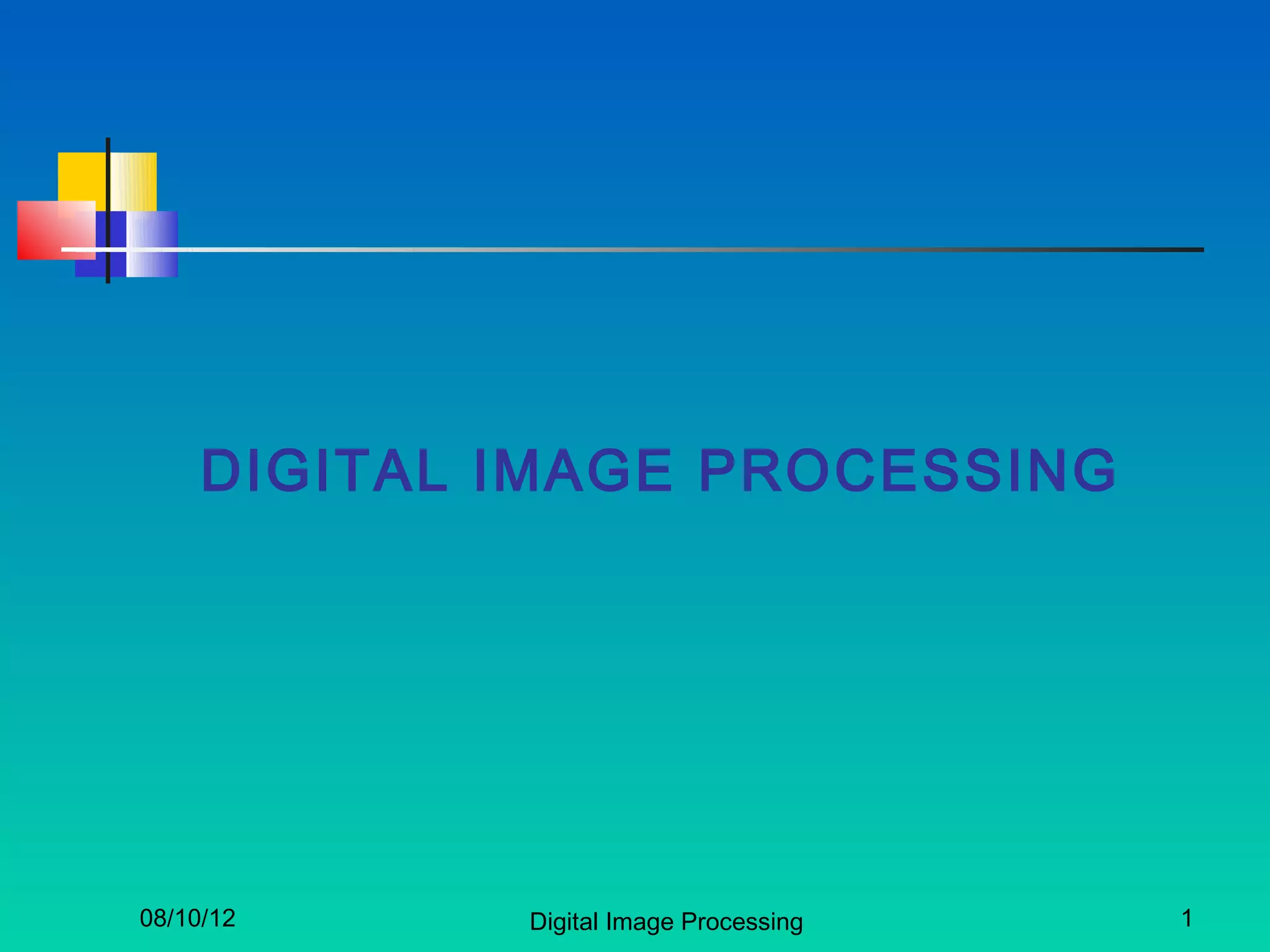 Image processing | PPT
