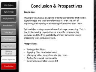 Image processing python | PPT
