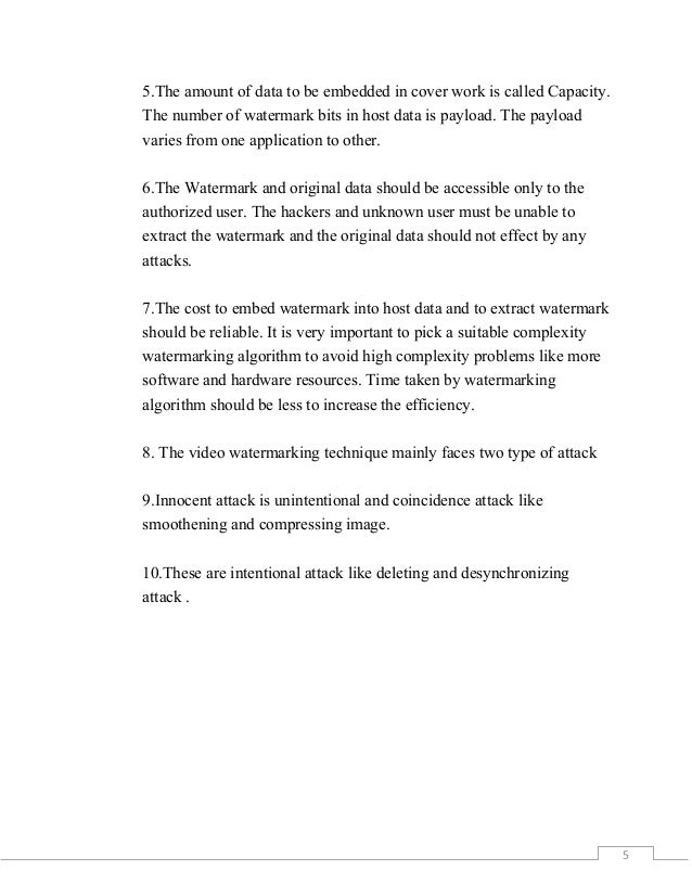 Research proposal example in image processing picture