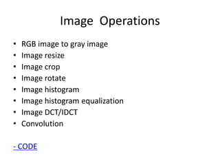 Image Processing Using Matrix Operations Image processing tool box.pptx