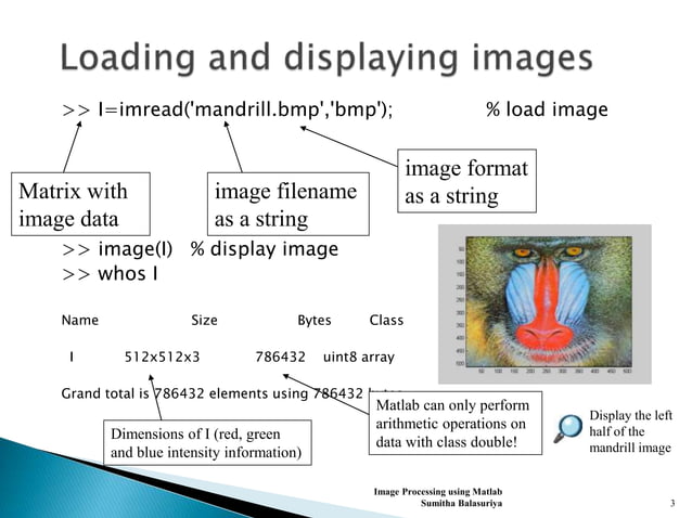 Image processing using matlab | PPT