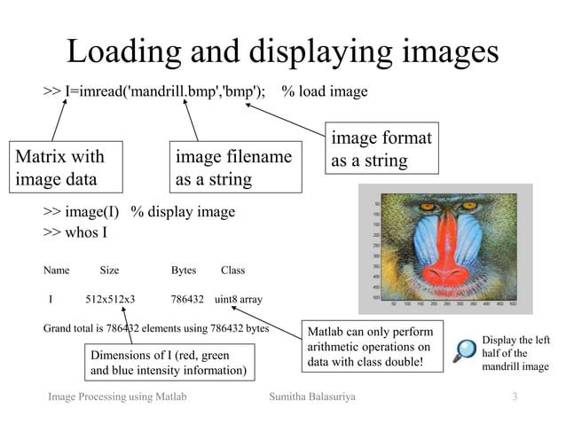 Image Processing using Matlab . Useful for beginners to learn Image ...