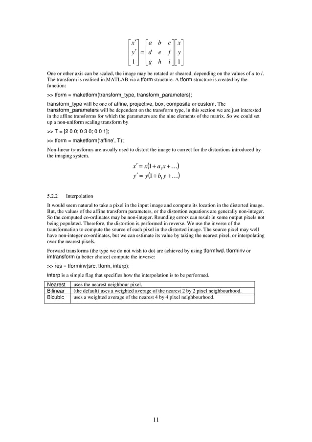 Image processing using matlab | PDF
