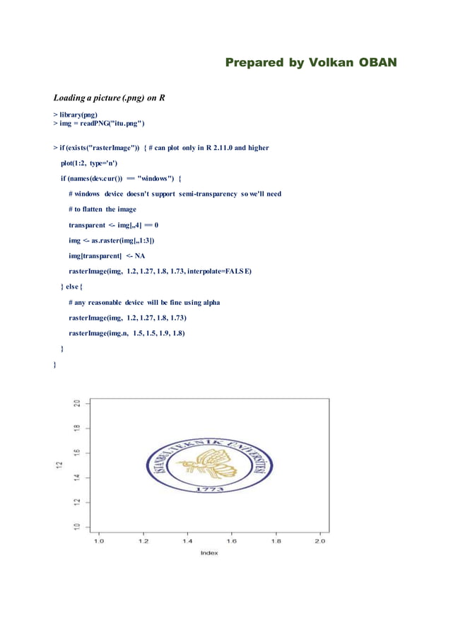 imager package in R and examples.. | PDF
