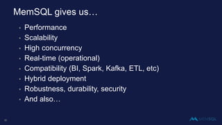 30
Performance Enhancing Techniques
Achieving best-in-class dot product implementation
▪ SIMD-powered
▪ Data compression
▪ Query parallelism
▪ Scale out
▪ Result: Processing at Memory Bandwidth Speed
 
