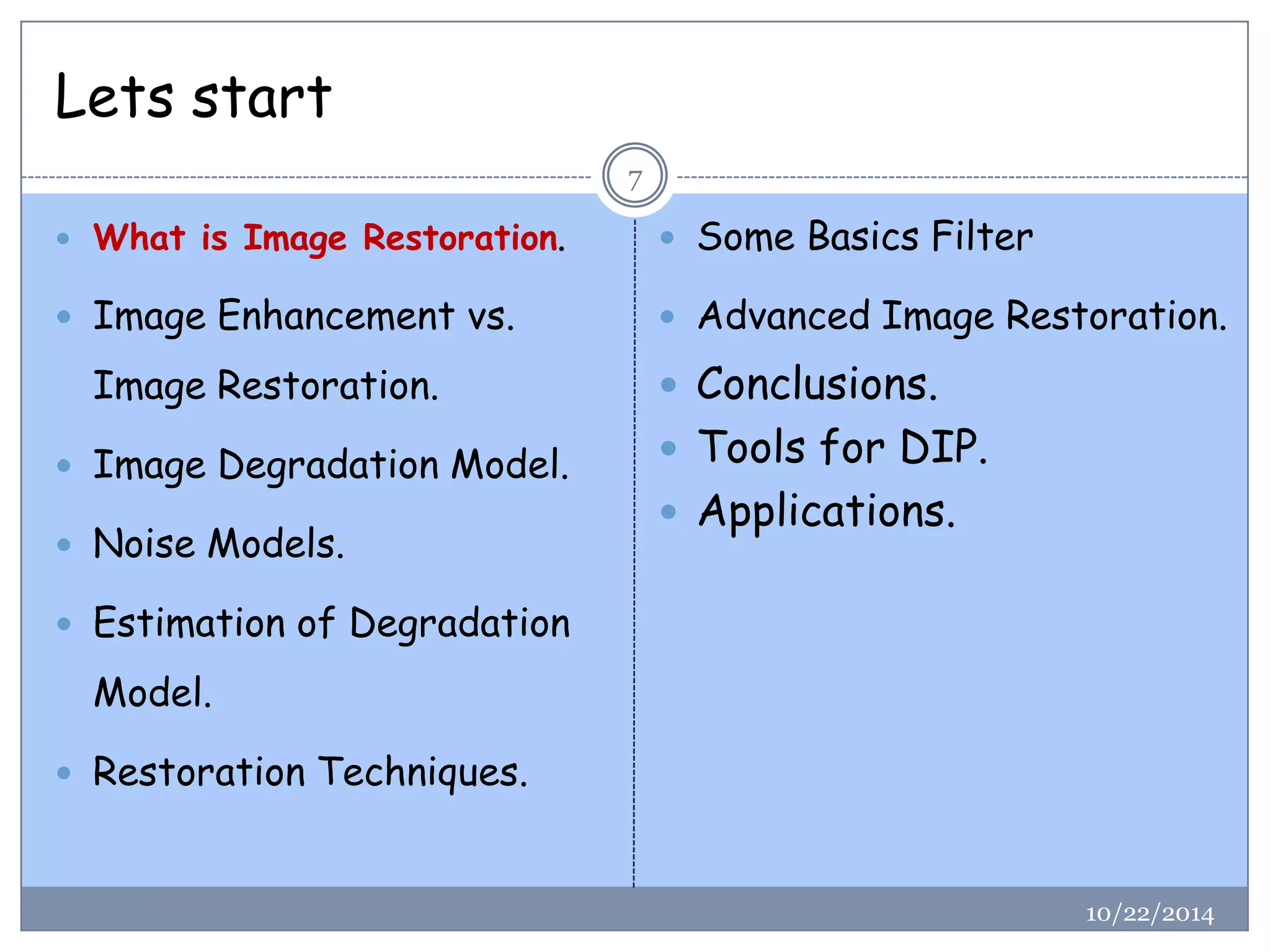 Image Restoration (Digital Image Processing) | PDF