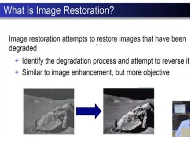 Image restoration | PPT