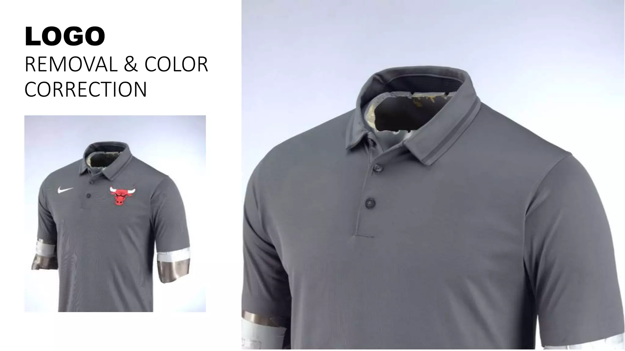 LOGO
REMOVAL & COLOR
CORRECTION