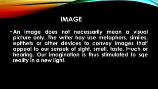 Imagery and symbolism- L4.Powerpoint Presentation | PPTX