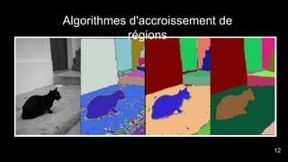 Algorithmes d'accroissement de
régions
12
 