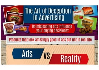 The Art Of Deception In Advertising