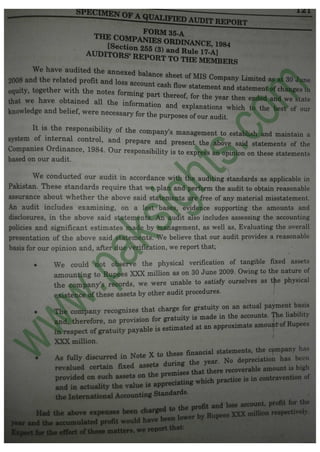 Auditing B.Com Part 2 Solved Past Papers 2012