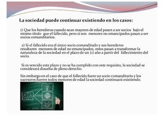 Sociedad en comandita