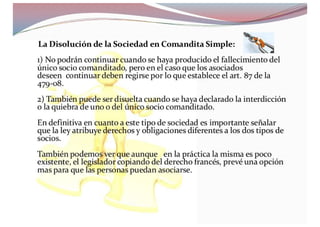 Sociedad en comandita