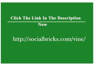Easy Way To Get Vine Followers