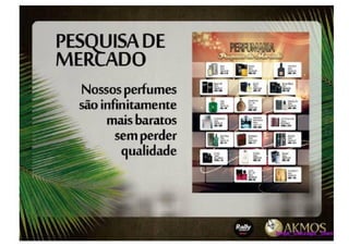 TREINAMENTO DE PERFUMES  AKMOS