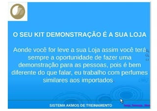 TREINAMENTO DE PERFUMES  AKMOS