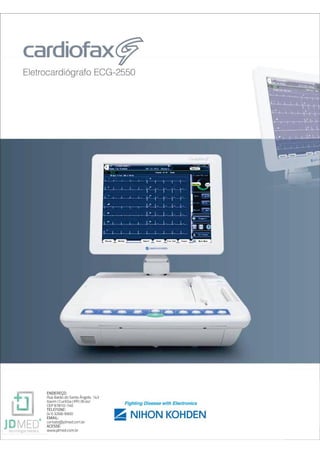 Eletrocardiógrafo Cardiofax G