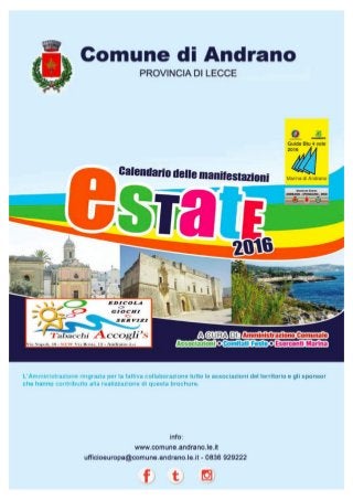 Andrano - Estate 2016