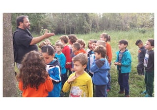 Primer de Primària. Sortida als aiguamolls.