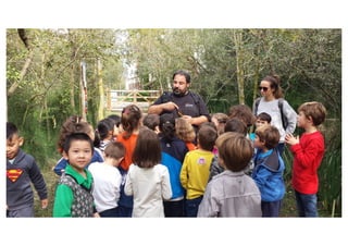 Primer de Primària. Sortida als aiguamolls.