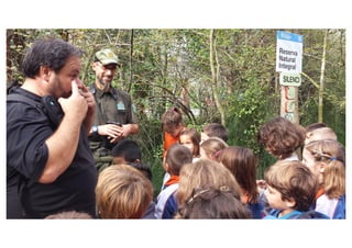 Primer de Primària. Sortida als aiguamolls.