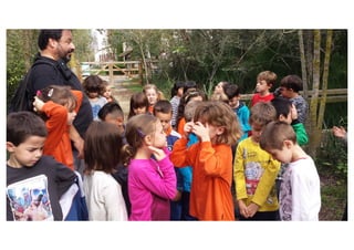 Primer de Primària. Sortida als aiguamolls.