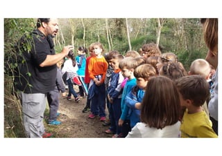 Primer de Primària. Sortida als aiguamolls.
