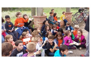 Primer de Primària. Sortida als aiguamolls.