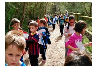 Primer de Primària. Sortida als aiguamolls.