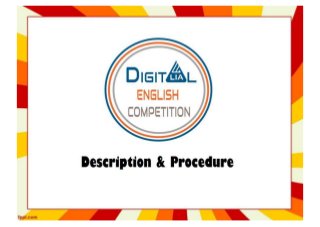 Description & Procedure DIY Video Competition