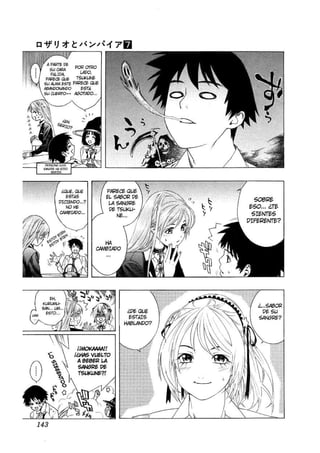 Manga Rosario + vampire Tomo 7