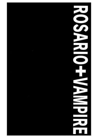 Manga Rosario + vampire Tomo 7