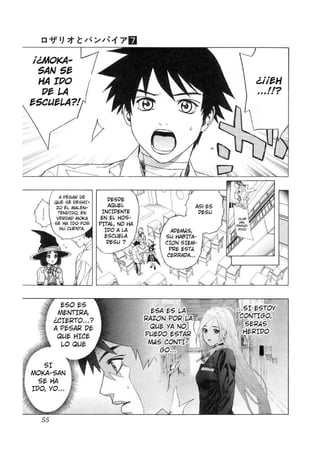 Manga Rosario + vampire Tomo 7