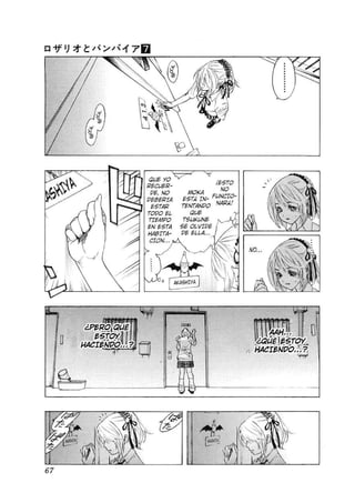 Manga Rosario + vampire Tomo 7