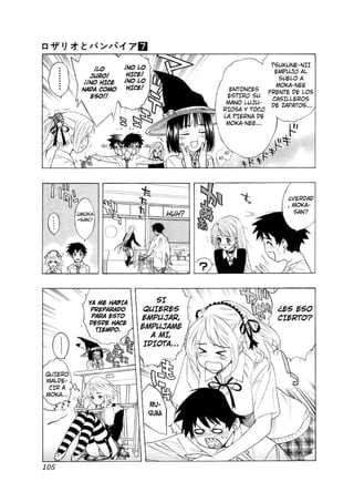 Manga Rosario + vampire Tomo 7