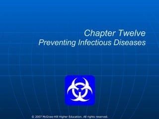 Chapter Twelve Preventing Infectious Diseases 
